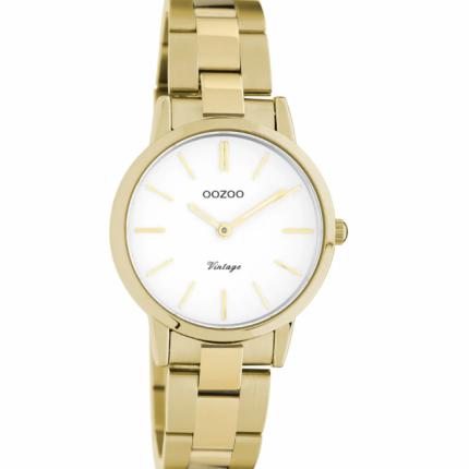 Horloge Oozoo C20113 goud wit