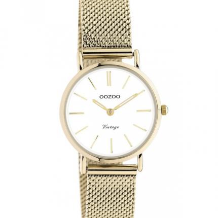 Horloge Oozoo C20231 goud wit