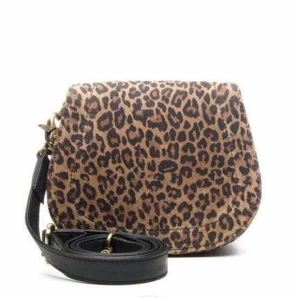 Tas Chabo Bags Susy saddle bag leopard