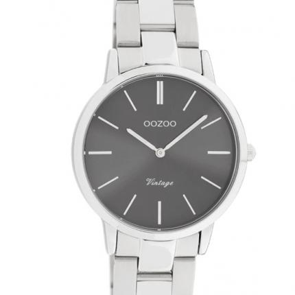 Horloge Oozoo C20042 zilver grijs 