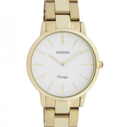 Horloge Oozoo C20046 goud wit