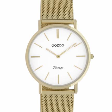 Horloge Oozoo C9910 goud wit