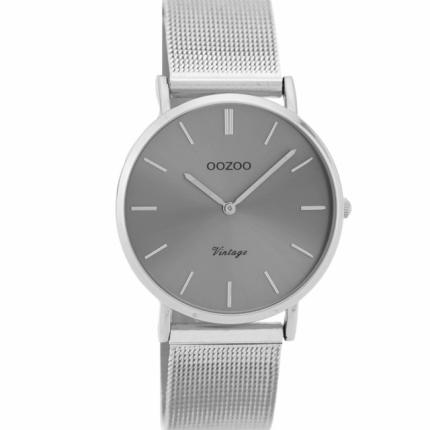 Horloge Oozoo C9939 zilver grijs